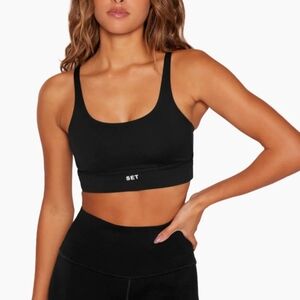 SET Active Women's Luxform Scoop Y Sports Bra - Size Large